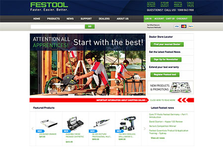 Festool Website